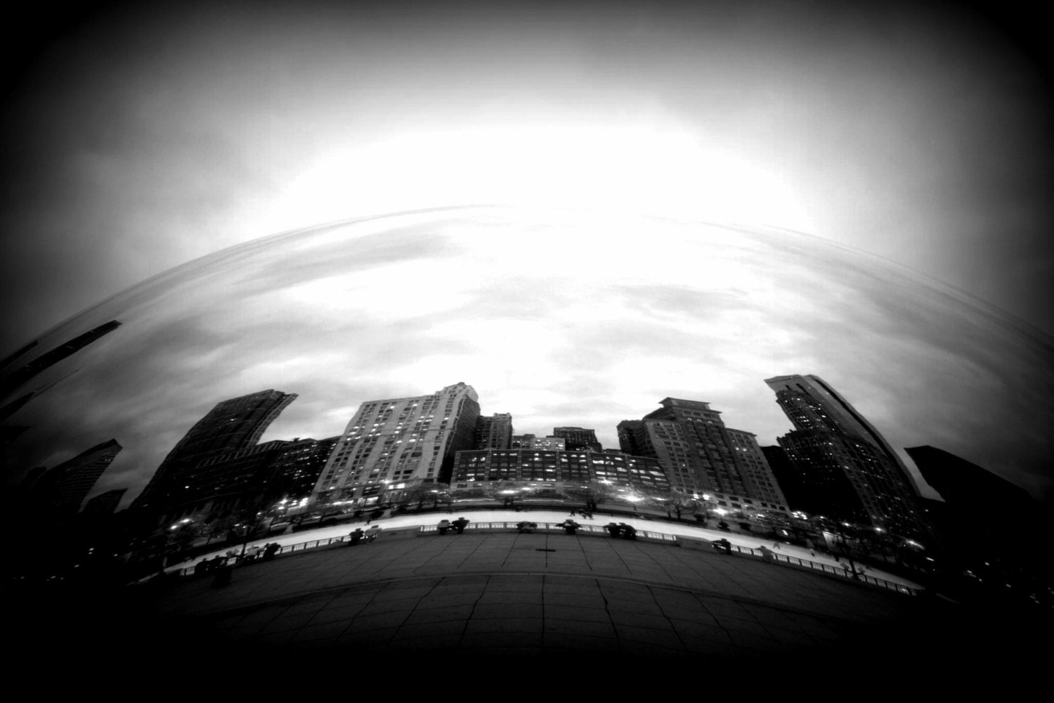 CHICAGO BEAN - one 5 x 7 fine art photography print