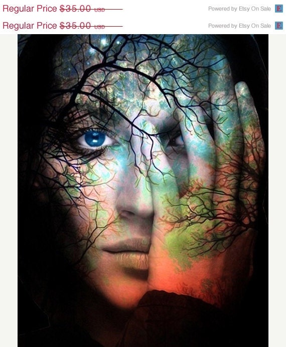 Valentine Sale, Fine Art Print, Giclee Archival Print, Photomontage, Collage, Painted Photographs, When Starlight meets Daylight