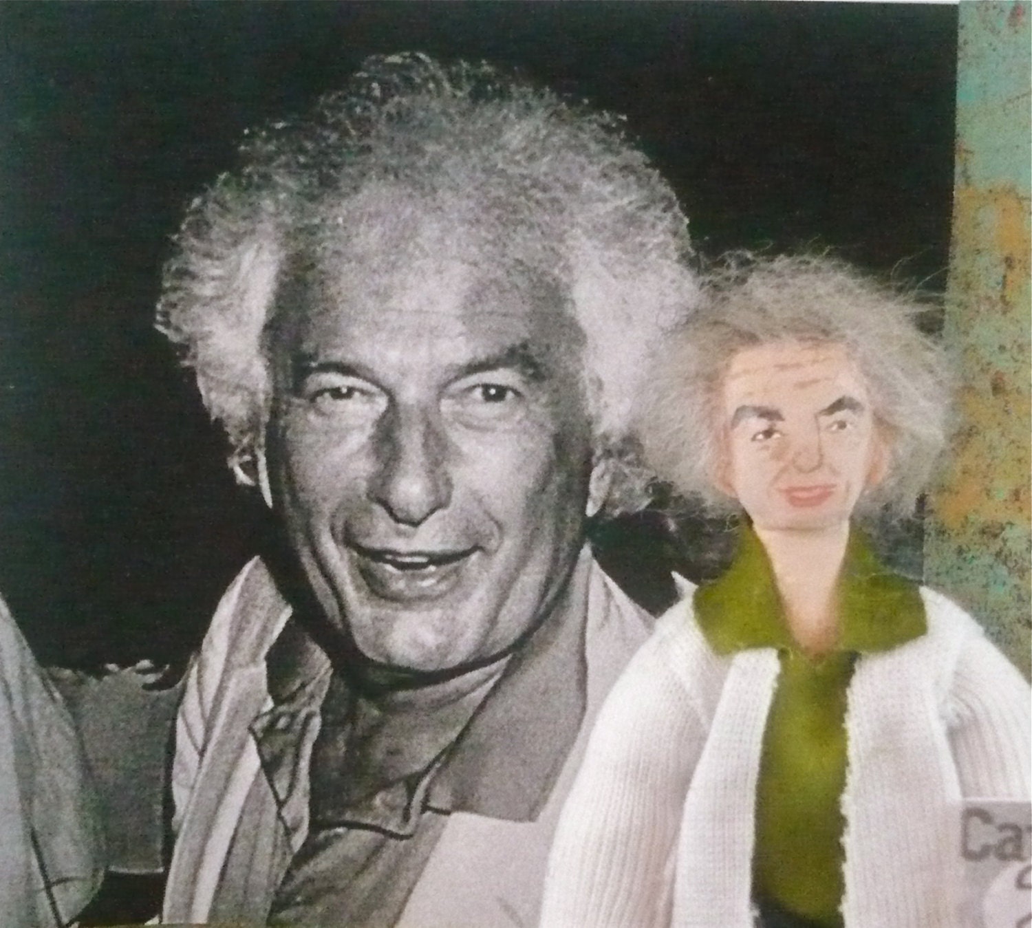 Joseph Heller Writer Doll Miniature Art