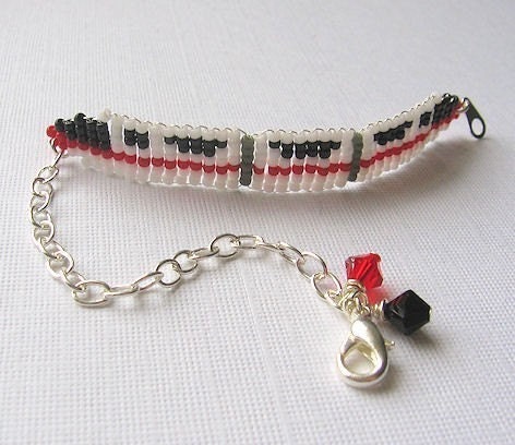 Walt Disney World Beaded Monorail Bracelet Custom Line Color