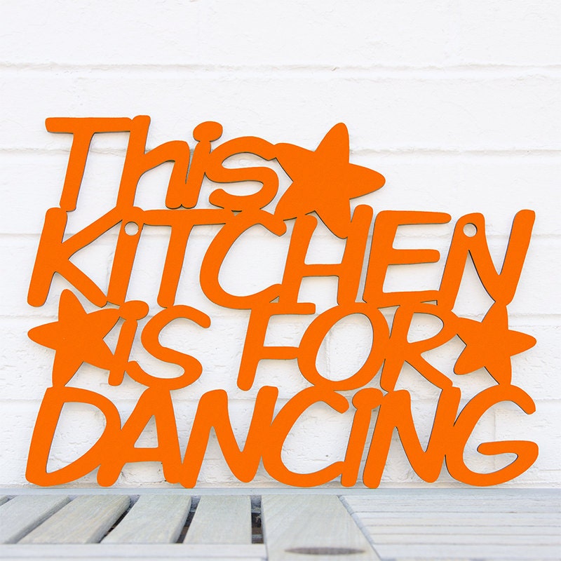 This kitchen is for dancing