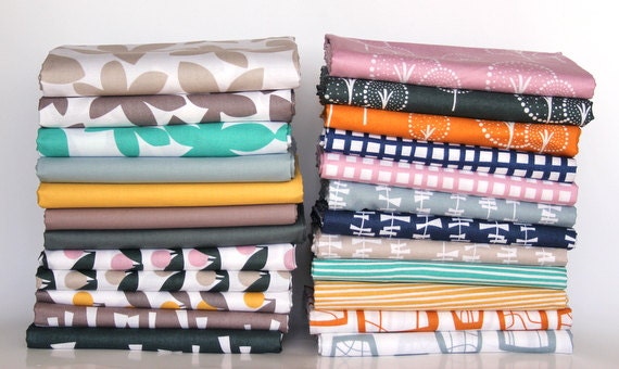 GLIMMA half yard bundle--24 pieces---12 yards total--Lotta Jansdotter for Windham Fabrics