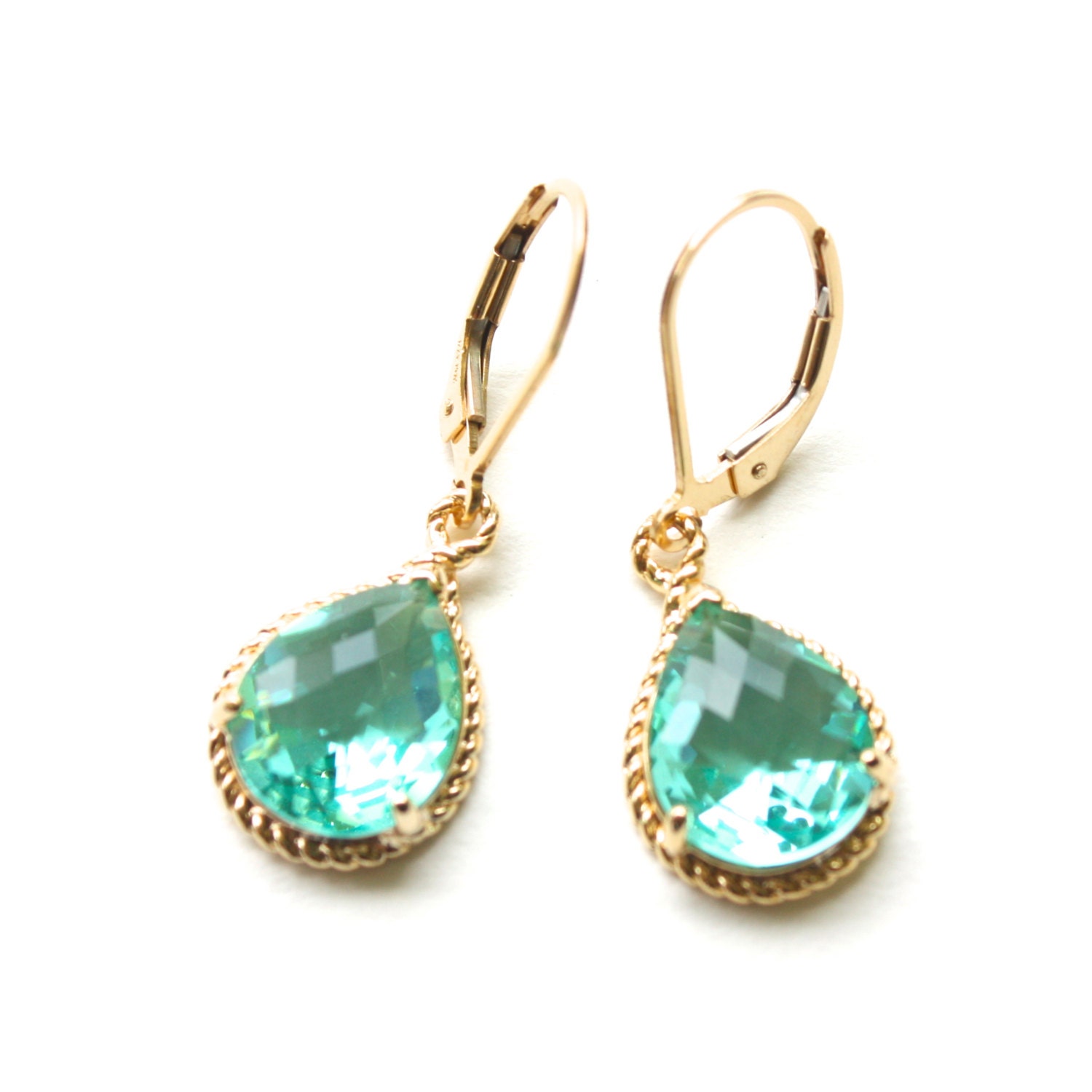 TenThings. MALIBU. sea. gold. earrings.