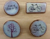 Bicycle, Tandem or Pink Tree Brooch