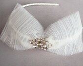 Carli Pleated Bow Headband