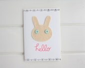 Hello Bunny Card