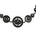 Cybersteam Jewelry - Necklace - Mixed Metal Tone Star Gate