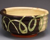 Cereal or Soup Bowl Handmade Pottery Red ware