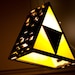 Zelda Triforce Lamp - Original - Hanging or End Table