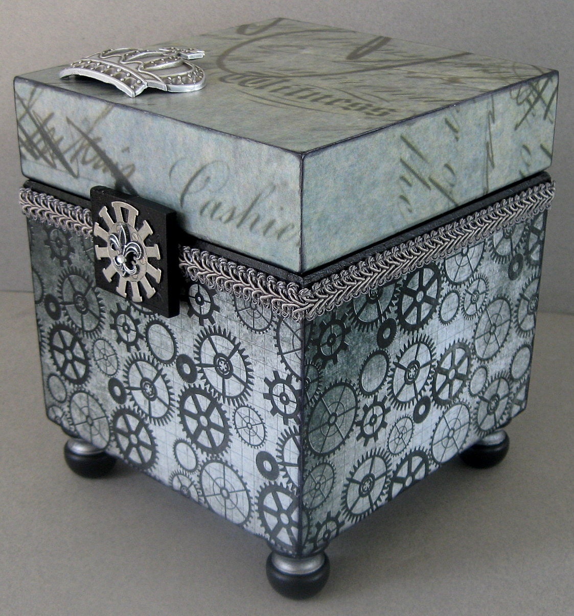 Crown Jewel Steampunk Box