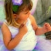 Purple Fairy Tutu only, Toddler Birthday dress up flower princess, you choose size 2t, 3t, or 4t -LILY WOODLAND FAIRY