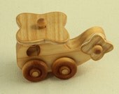 mini wooden helicopter