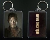 THE WALKING DEAD keychain / keyring Daryl Dixon Norman Reedus 2