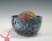 Yarn Bowl - Knitting Bowl - Crochet Bowl - Knitting Supplies - Stoneware Pottery - Handmade - Home Decor