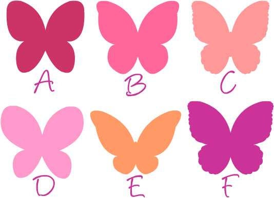100 Large Custom Paper Butterflies
