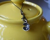 Pearl in a Shell Charm for Bag, Phone, Zipper Pull etc  - Free Shipping