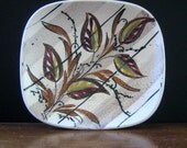 1960s Bourne  Denby Pottery pin dish, signed Glyn Colledge.
