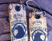 Ouija Raven Ear Rings by Jenny Berry for DANG Brooklyn