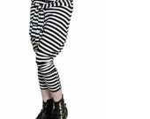 10 OFF SALE BABOOSHKA Graphic Stripe Sleeve Slouch Pant
