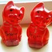 Vintage 50s Plastic Kitties Salt and Pepper Shakers