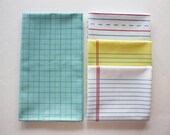 Graph "Paper" Towel - Decorative Cotton Tea Towel