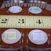 Measuring Tape Table Runner - Pale Yellow