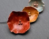 Flower Pod Necklace in Copper - Tres Fleurs