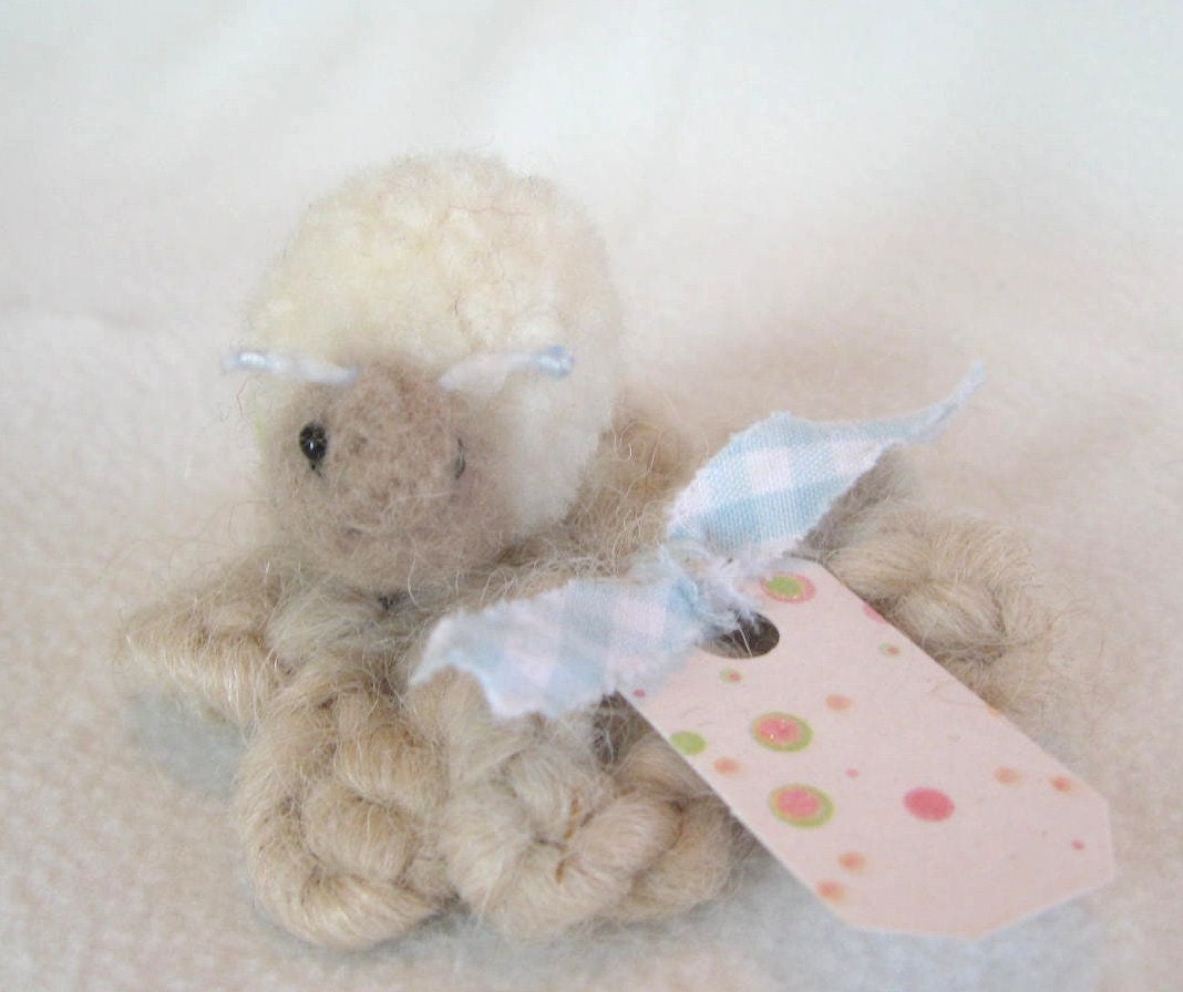 Adorable Baby Needle Felted Snail Pom Pom Easter Srping Teacher Gift Decoration lovinclaydolls
