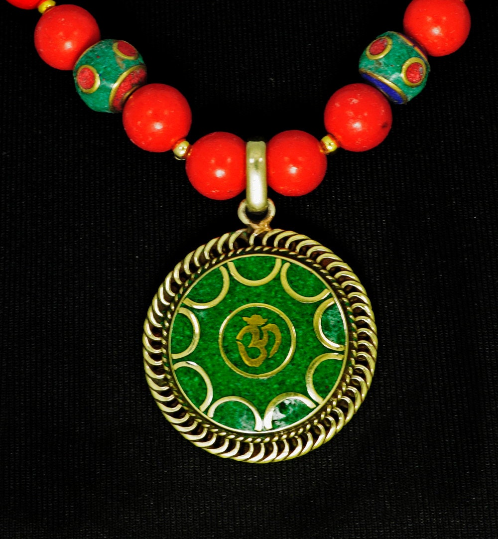 Nepalese Om Necklace - Vibrations 2