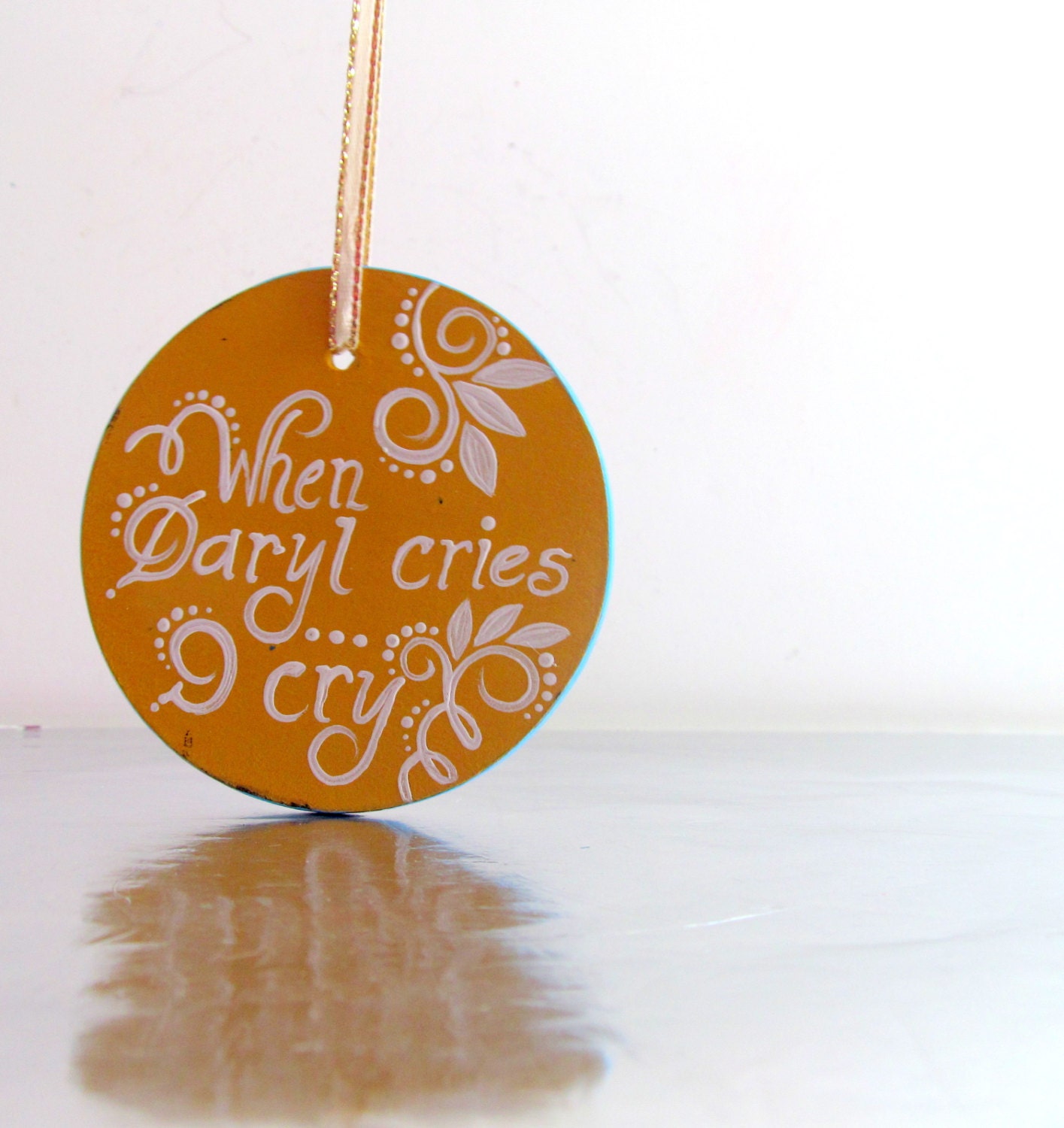 Daryl Dixon: When Daryl Cries...I Cry Ornament
