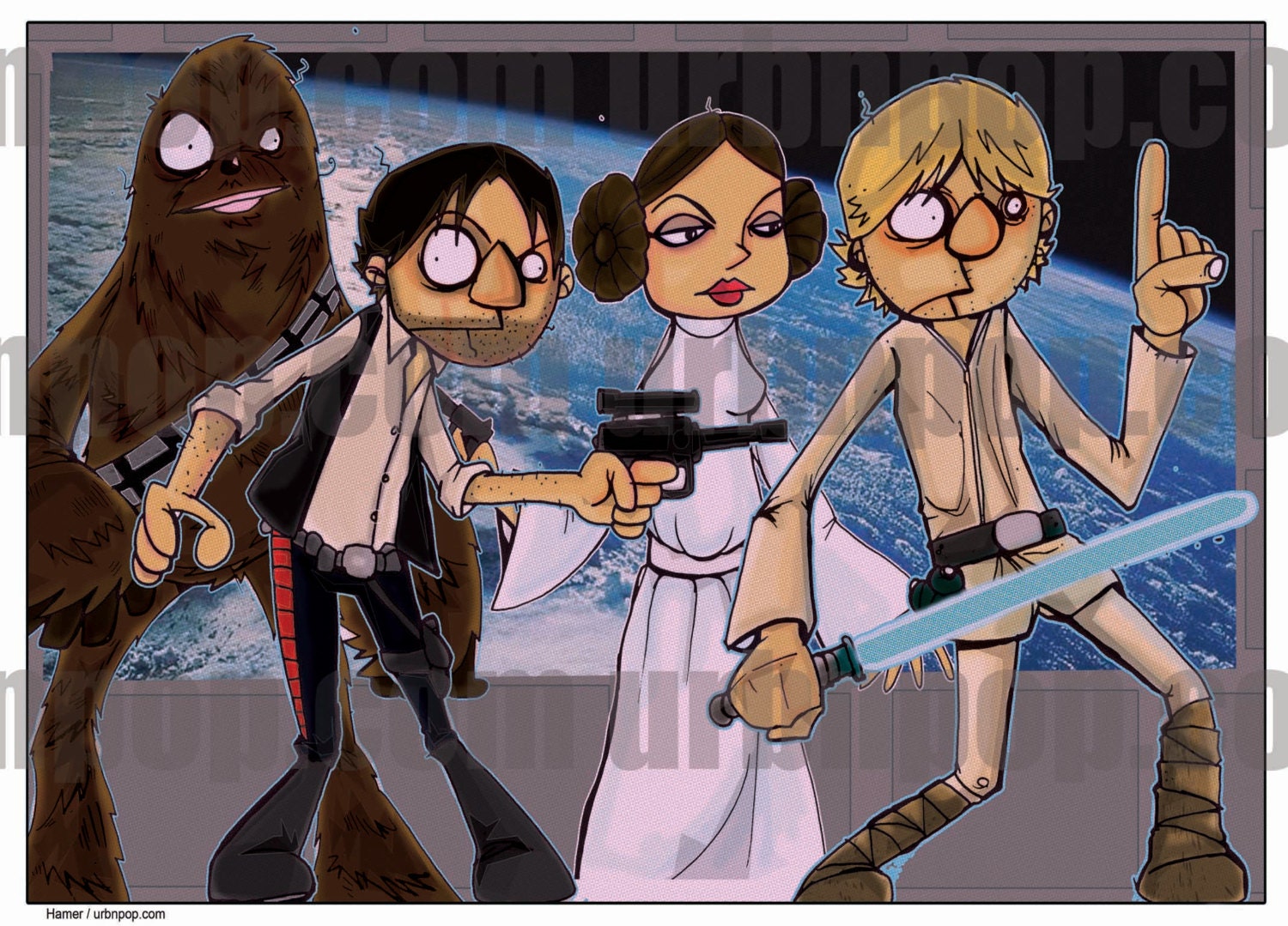 URBNPOP- Rebels 5x7 Print