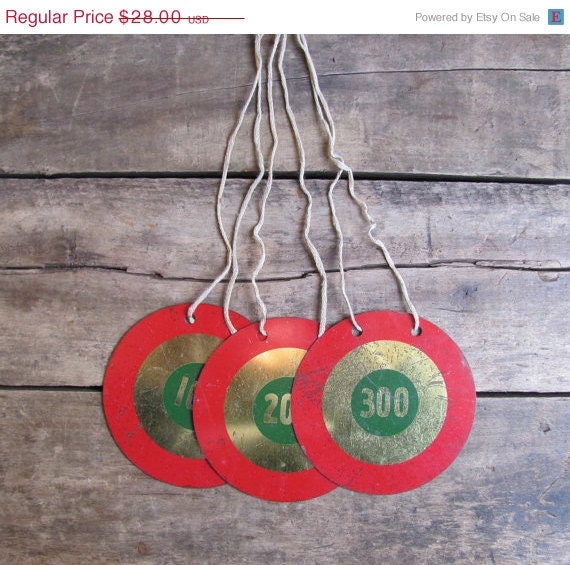 SALE // Go ahead, shoot your eye out // vintage tin litho bb gun target (CHOOSE ONE)