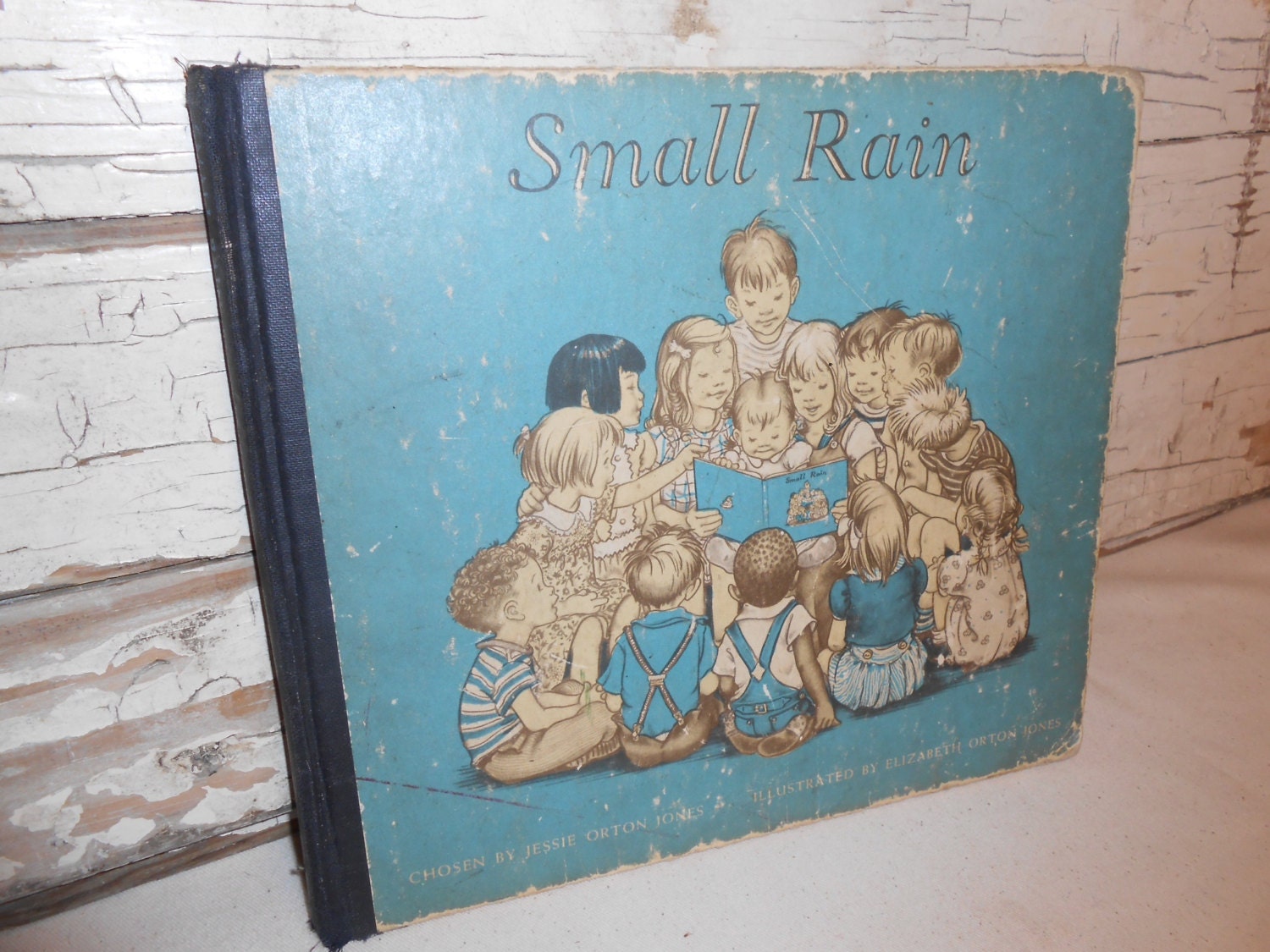 Vintage Small Rain Verses from the Bible Children's Book