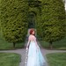 Tangled up in Blue Silk Organza Wedding Gown