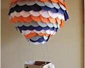 Hot Air Balloon Paper Lantern 10 inch for parties, showers and events