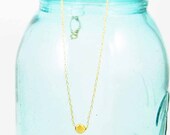 Tiny Dot Gold Vermeil  Necklace