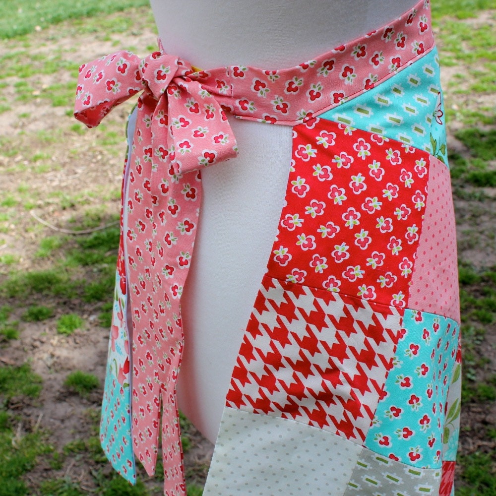Harlequin Patchwork Apron