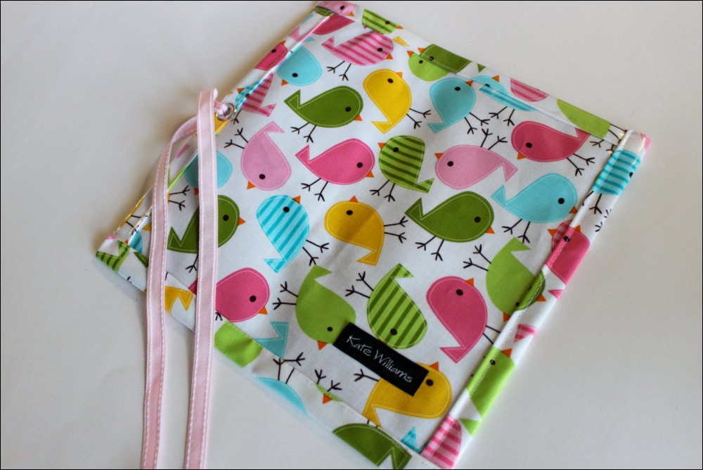NEW-Mini Me Pastel Peeps Chalk Mat- 2 pieces chalk included-Great Easter Basket Gift