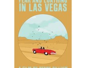 Fear and Loathing in Las Vegas 12x18 inches movie poster
