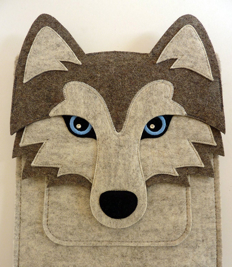 Siberian husky MacBook Air 11 inch sleeve - MADE TO ORDER