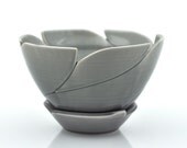 Lavender and Grey Large Planter