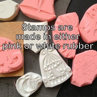 Anchor Rubber Stamp Hand Carved Rubber Stamp Nautical