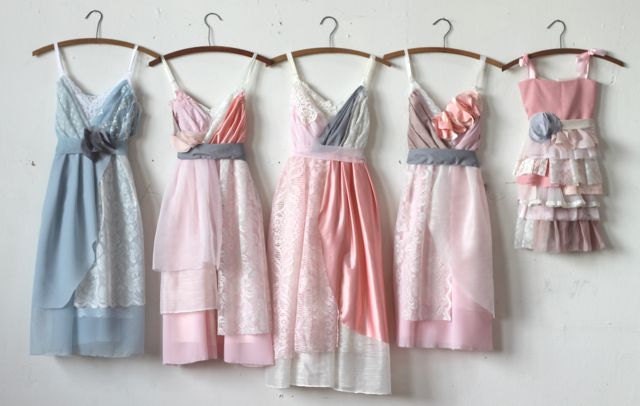 Individual Final Payments for Mahala Kneller's Custom Bridesmaids Dresses