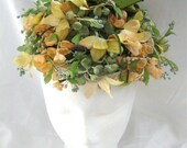 Vintage Christian Dior Floral Hat