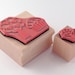 Goldfish in a Fish Bowl Rubber Stamp