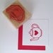 Tea Pot Rubber Stamp
