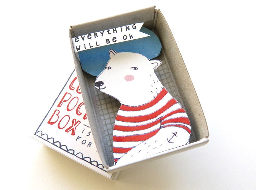 The Instant Comfort Pocket Box - polar bear