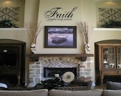 Wall Decal Wall Sticker Faith makes ALL things possible Wall Decal/Wall Sticker/Wall Tattoo