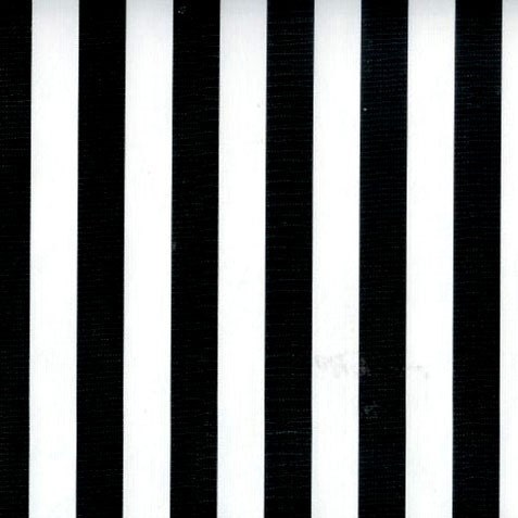 Oilcloth Black and White Stripes