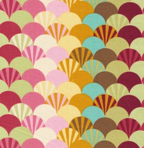 FANS by Tula Pink - Laminated Cotton Fabric